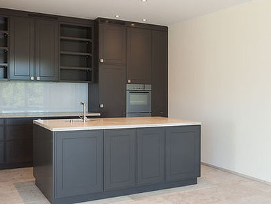Espresso Shaker Kitchen Cabinets - Rich Dark Finish