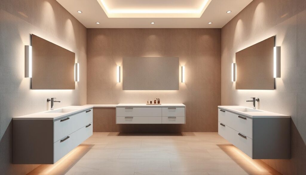 contemporary bathroom vanities