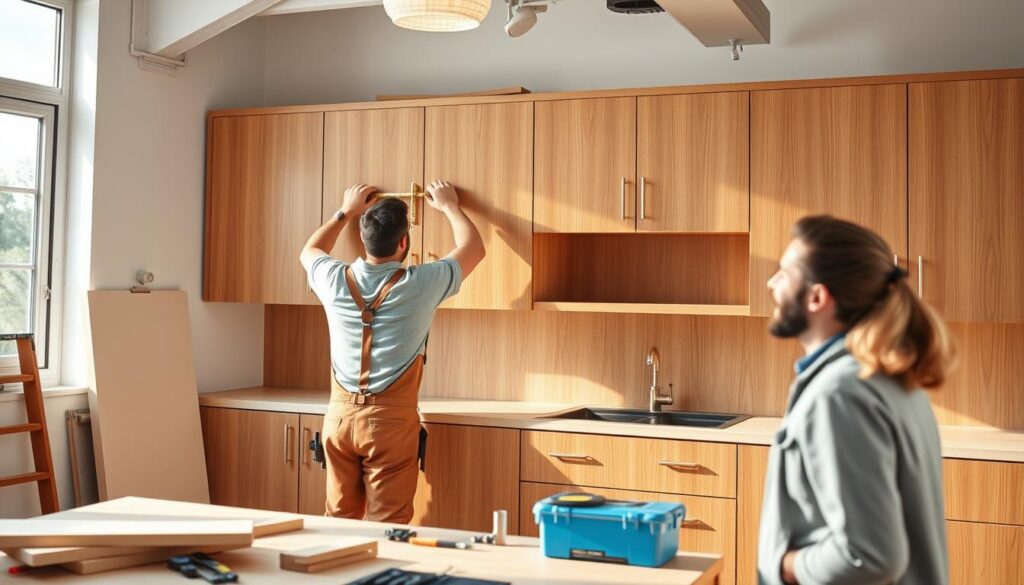 professional cabinet installation