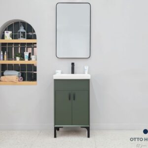 Sempre Pine Green 20" Bathroom Cabinet