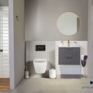 Sorrento 24″ Pepper Bathroom Cabinet