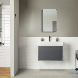 Gala 30" Dark Gray Bathroom Cabinet