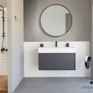 Gala 39" Dark Gray Bathroom Cabinet